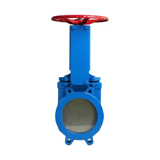 Lgd Series Bidirectional Sealing Knife Gate Flange Valve for Mineral Slurry Pipelines